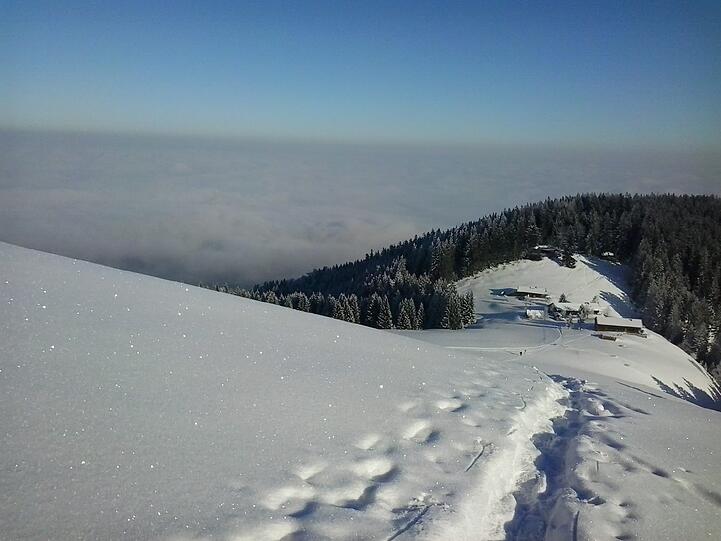 Schneefotos von AZ-Reporter Rudolf Huber