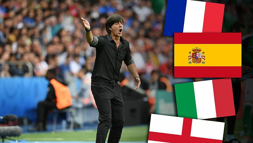 Nach dem Achtelfinale kommt es knüppeldick für die Deutschen. Nach dem Achtelfinale kommt es knüppeldick für die Deutschen.