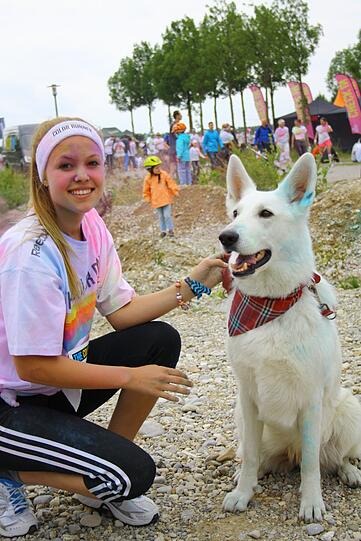 Bunter geht's nicht: Der Color Run in Riem. Die Bilder.