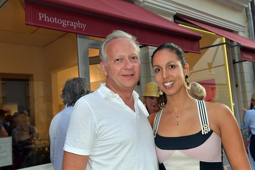 Moritz von Crailsheim mit Isabelle Winter