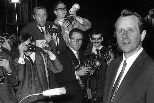 Karl-Heinz Kurras vor Prozessbeginn im Landgericht in Berlin.