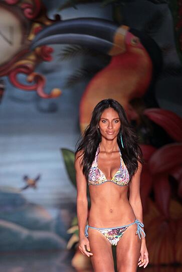 Sexy: Models zeigen bei der Mode-Woche in Rio de Janeiro die neuesten Kollektionen.