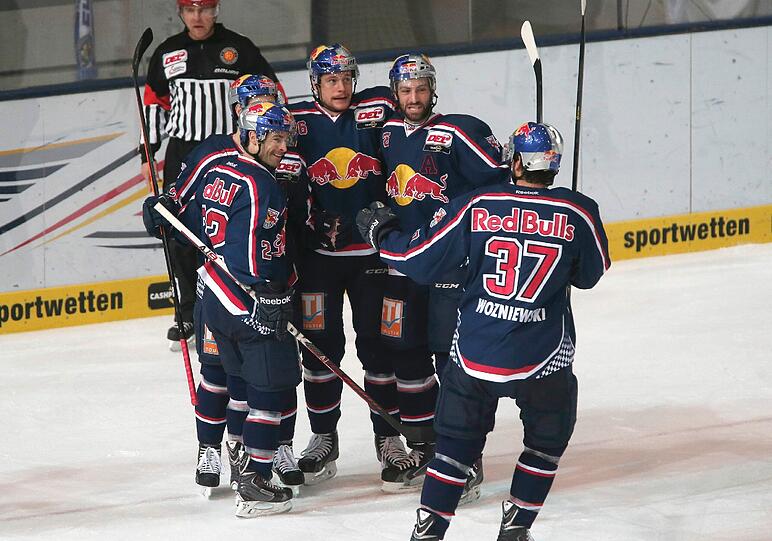 Der EHC Red Bull München besiegte Iserlohn.