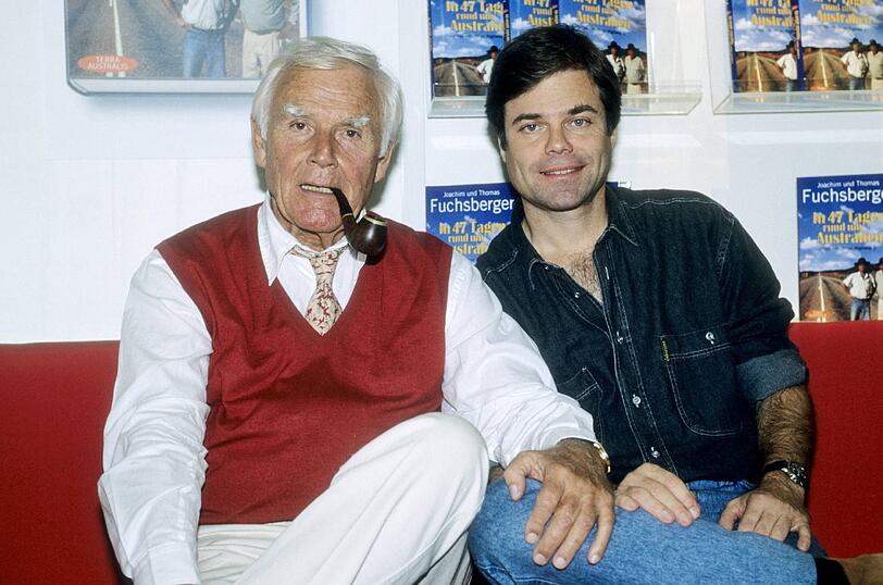 Joachim Fuchsberger mit Sohn Thomas.