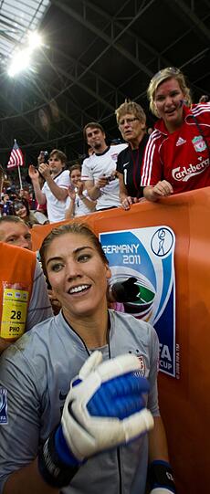 So heiß ist Hope Solo: Die sexy Bilder der USA-Torfrau