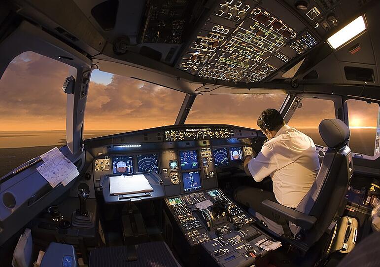Beeindruckend: Der Flugsimulator von Getonboard.