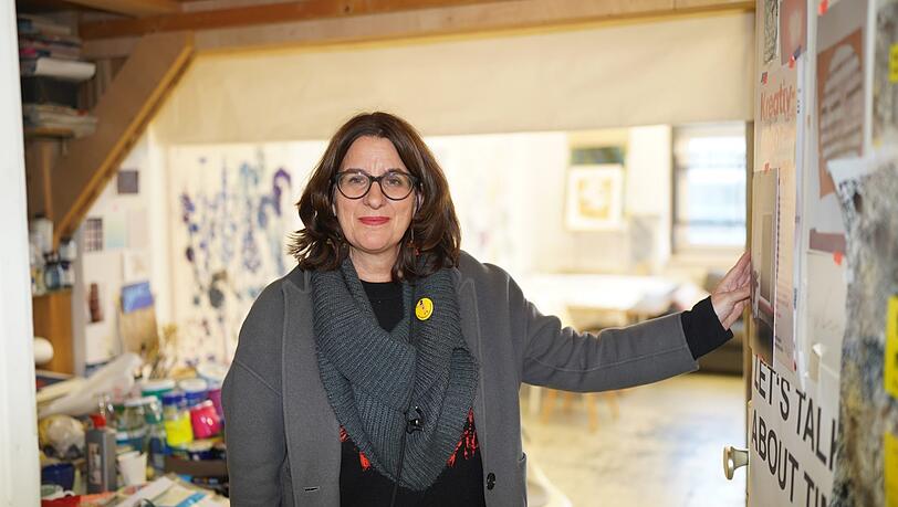 Asta von Ungers Miete für ihr Atelier im Leonrodhaus wurde um mehr als das zweieinhalbfache erhöht.