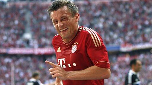 Bayern-Stürmer: Ivica Olic. Bayern-Stürmer: Ivica Olic.