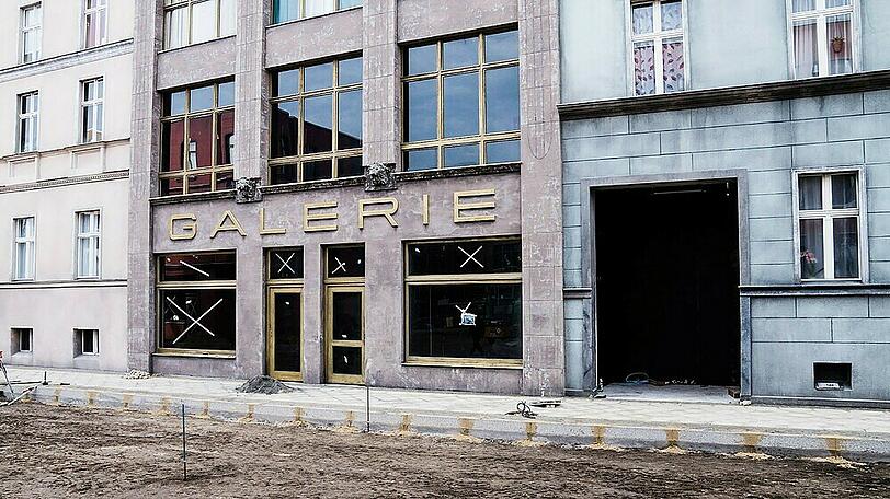 Die Baustelle am "GZSZ"-Außenset