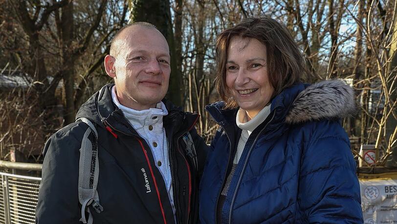 Stefan Abt (56) und Beate Mirlach-Abt (62). Stefan Abt (56) und Beate Mirlach-Abt (62).