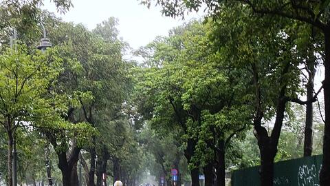 Die Behörden warnten vor Sturzfluten.