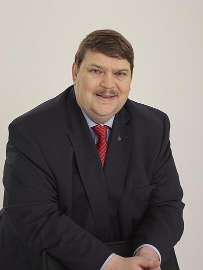 Bernd Posselt (CSU), Präsident der Paneuropa-Union Deutschland.