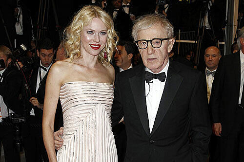 Naomi Watts mit Woody Allen in Cannes