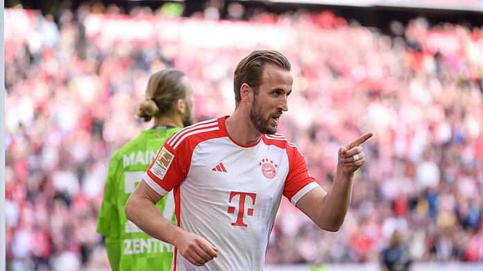 Könnte den Lewy-Rekord in seiner ersten Saison beim FC Bayern knacken: Harry Kane.