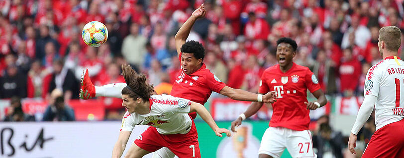 Serge Gnabry FC Bayern RB Leipzig DFB-Pokal