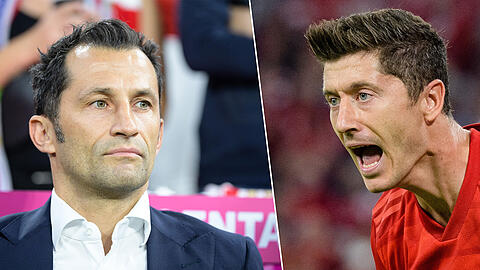 Robert Lewandowski forderte im Sommer vermehrt Neuzugänge - bei Hasan Salihamidzic kam das nicht gut an.