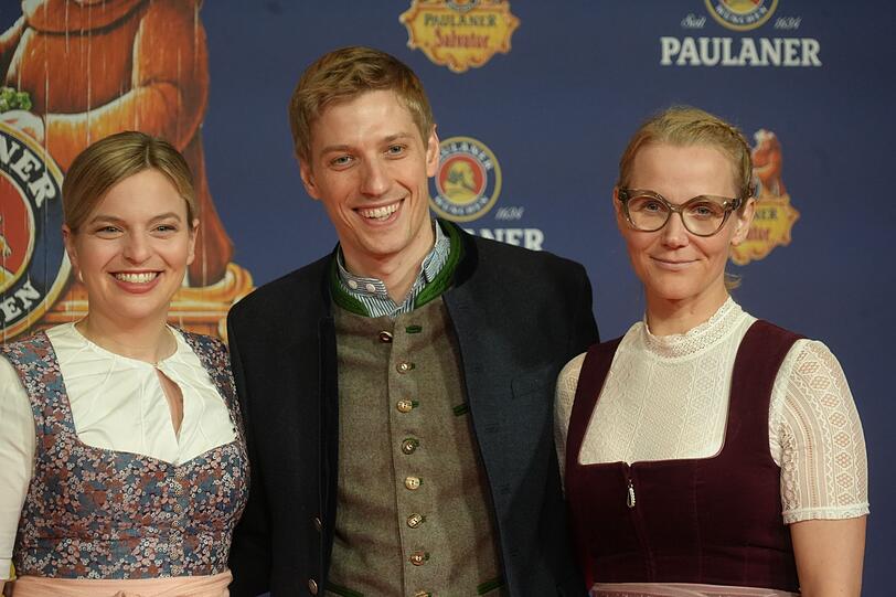 Katharina Schulze, Dominik Krause und Hanna Sammüller-Gradl
