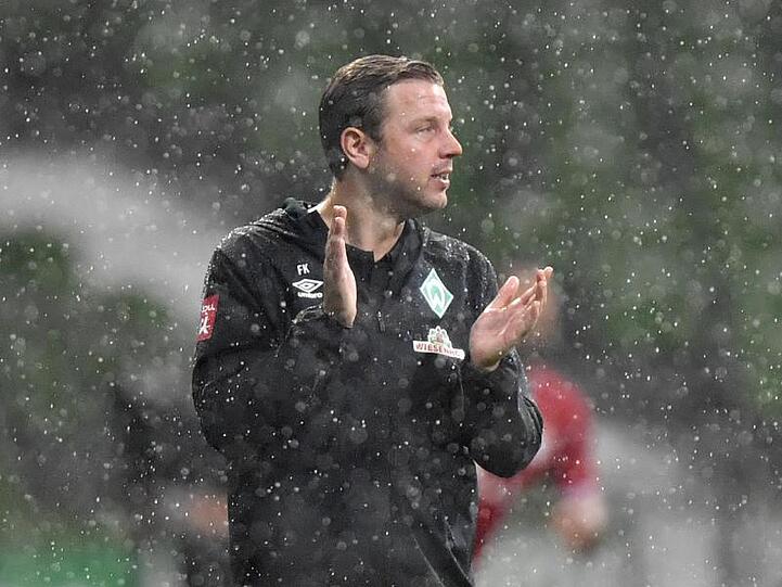 Werder-Trainer Florian Kohfeldt trifft mit seinem Team in der Relegation auf den 1. FC Heidenheim.