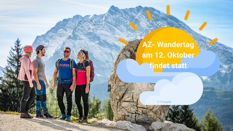 Der AZ-Wandertag am 12. Oktober 2025 findet statt.