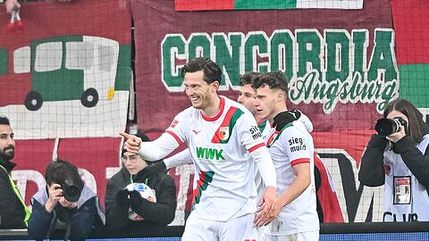 Michael Gregoritsch jubelt nach seinem Doppelpack.