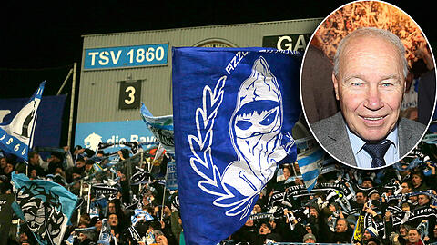 Zurück im Grünwalder Stadion: Die Fans des TSV 1860.