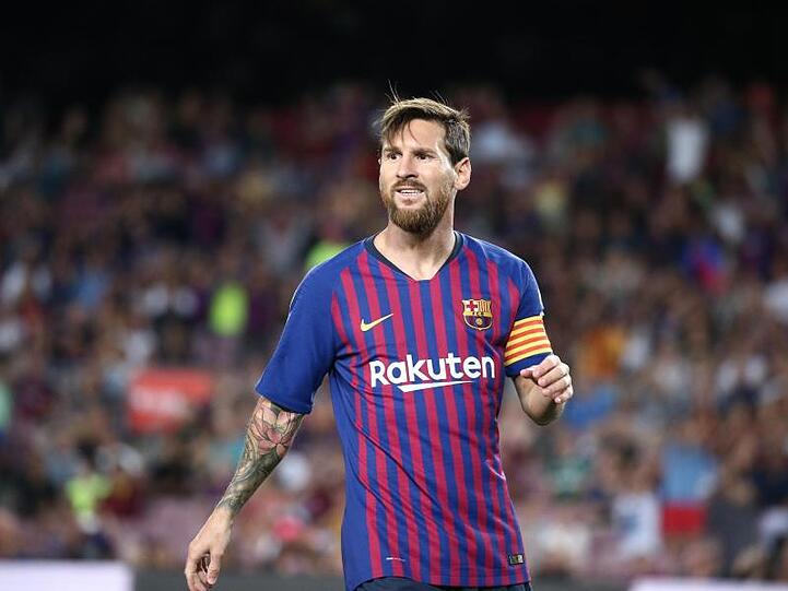Auch Superstar Lionel Messi bekommt weniger Gehalt vom FC Barcelona.
