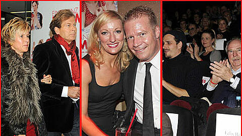 Susanne Klatten, Max von Thun und Monika Gruber - bei der Premiere von "Eine ganz heiße Nummer" ließen sich die Promis nicht lange bitten.