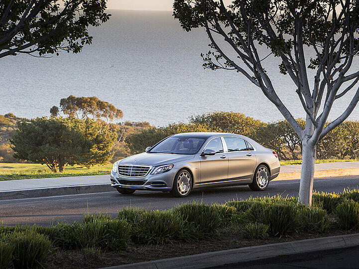 Der Mercedes-Maybach S600, eine imposante Erscheinung