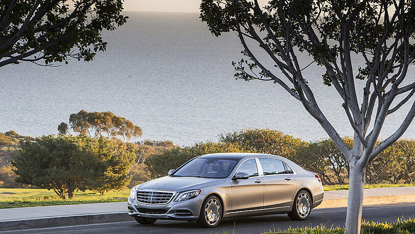 Der Mercedes-Maybach S600, eine imposante Erscheinung Der Mercedes-Maybach S600, eine imposante Erscheinung