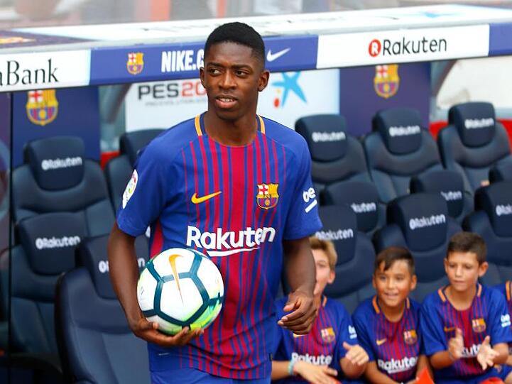Bleibt beim FC Barcelona: Ousmane Dembélé.