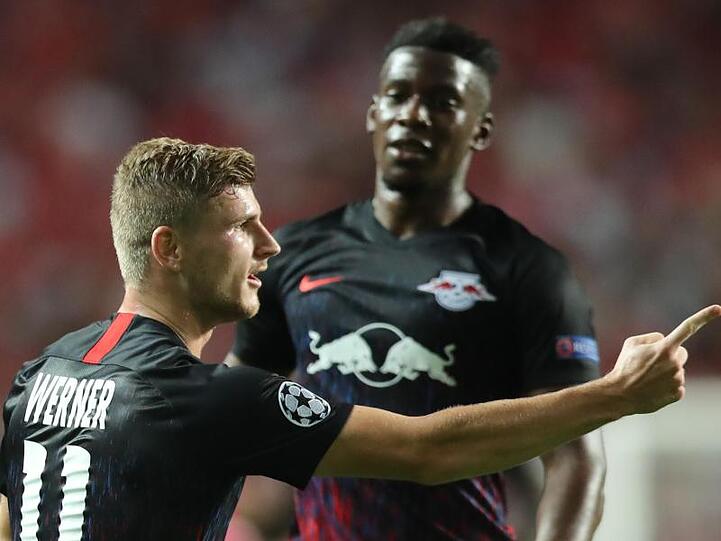 Timo Werner war mit seinen Toren der Matchwinner für RB Leipzig in Lissabon.