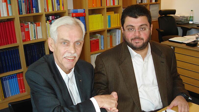 Zwei Löwen-Retter: 1860-Boss Dieter Schneider und Investor Hasan Ismaik