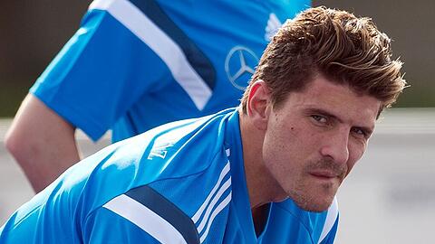 Nachdenklich: Mario Gomez.