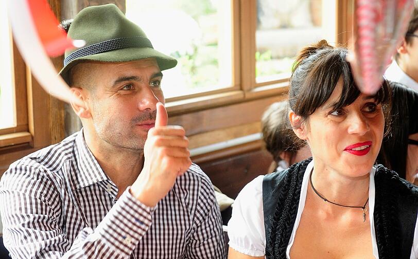 Pep und Cristina Guardiola