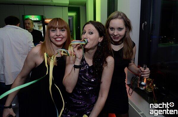 "Silvester over Munich" in der Skylounge. Mehr Bilder unter: www.nachtagenten.de