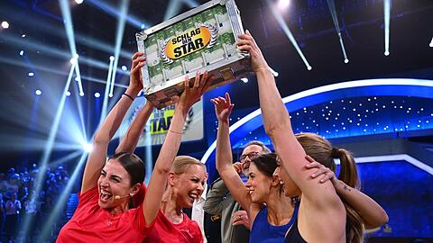 Ein Geldkoffer, vier Gewinnerinnen: Das hat es bei "Schlag den Star" noch nie gegeben.