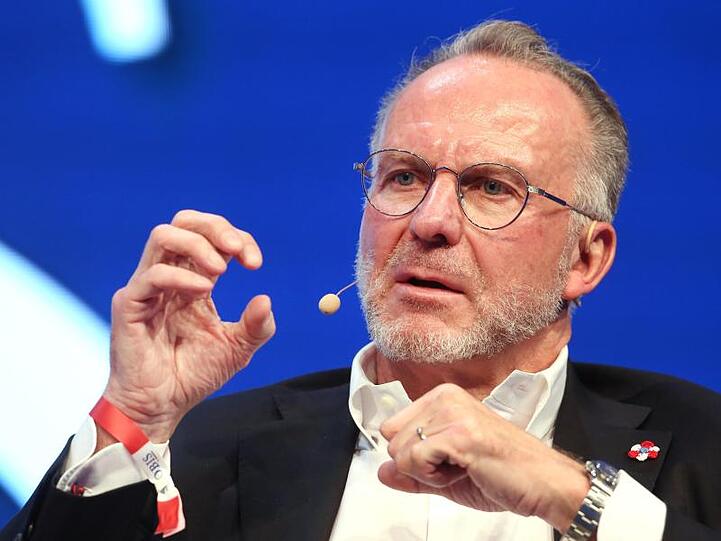 Karl-Heinz Rummenigge. Foto: Roland Weihrauch/dpa/Archivbild