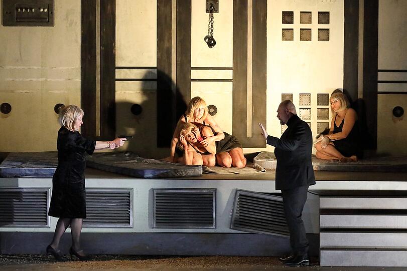 Der Bartók-Doppelabend "Judith" von Katie Mitchell im Nationaltheater.