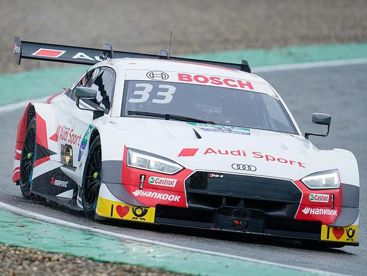 Audi wird sich aus dem Deutschen Tourenwagen-Masters verabschieden: Rene Rast vom Audi Sport Team Rosberg im Audi RS 5.