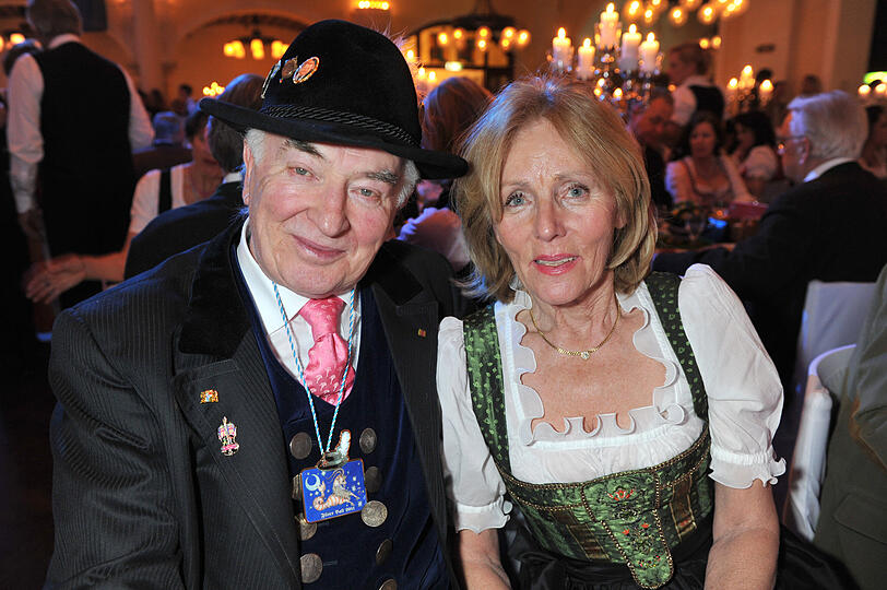 Der Produzent Robert Jung und seine Frau Rosemarie