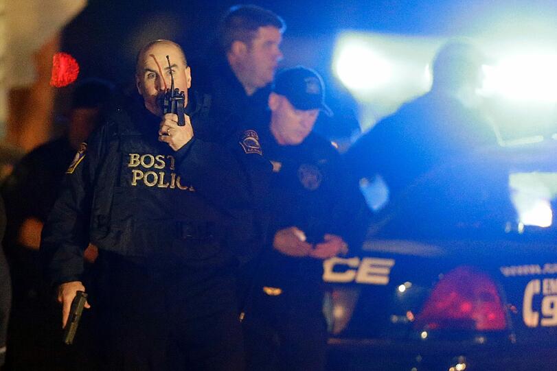 Bilder vom Polizeieinsatz in Watertown