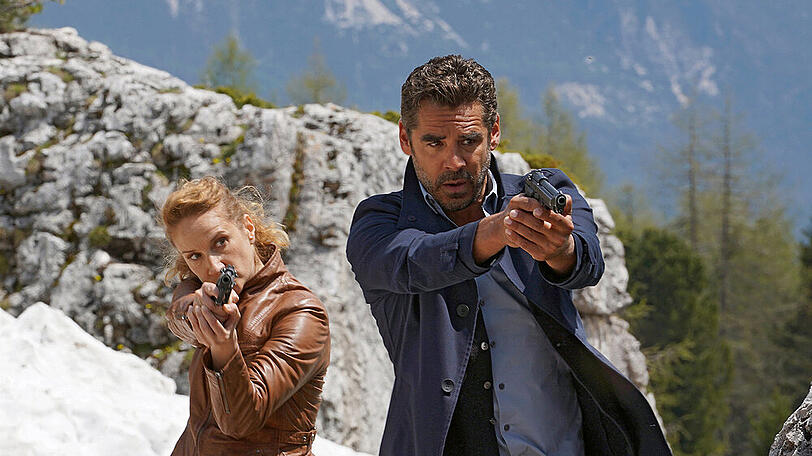"Der Bozen-Krimi: Tödliche Stille": Sonja (Chiara Schoras) und "Capo" Zanchetti (Tobias Oertel) bei ihrem letzten Einsatz