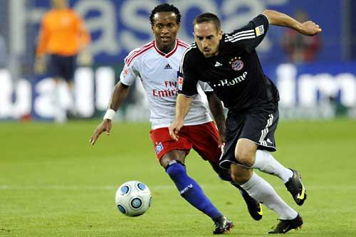 Franck Ribéry suchte und fand oft seinen Partner Robben.