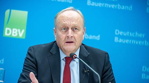 Bauernpräsident Rukwied: "Lebensmittel sind mehr wert." (Archivbild)