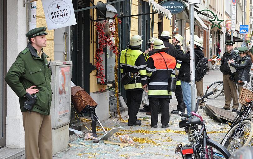 Gasexplosion in der Türkenstraße in Schwabing: Die Bilder