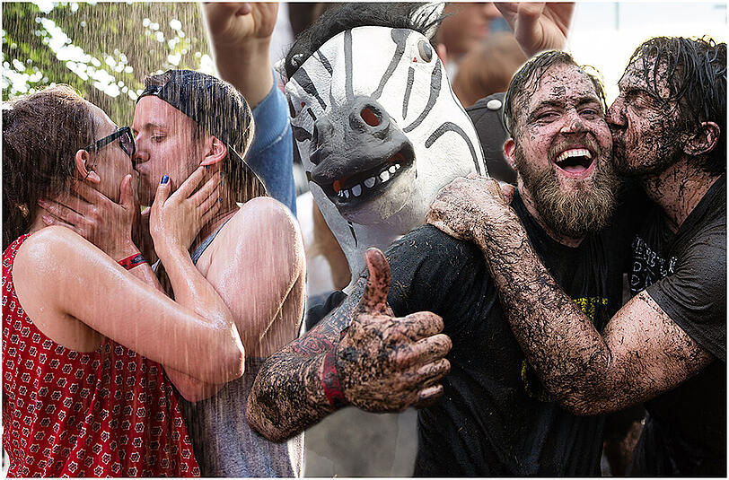 Sommer, Sonne, Festivals! Dieses Wochenende finden wieder die beiden Rockfestivals Rock im Park und Rock am Ring statt. Hier gibt's die besten Bilder!