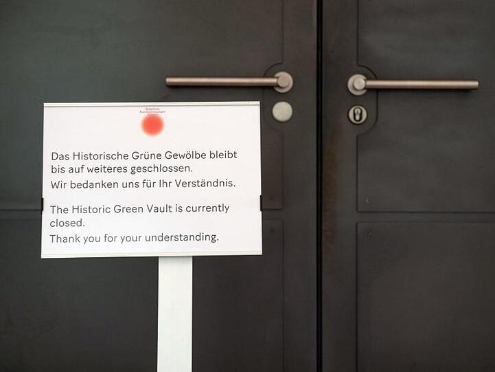 Vorerst geschlossen: das Grüne Gewölbe in Dresden.