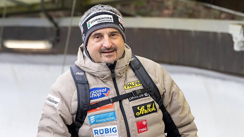 Georg Hackl musste nach einem Sturz im Krankenhaus behandelt werden.