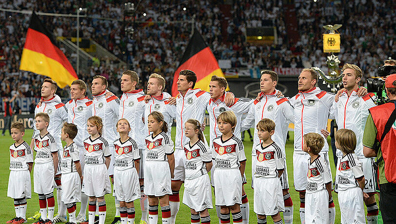 Die DFB-Elf spielt in der EM-Quali gegen Schottland, Georgien, Polen, Gibraltar und Irland. Foto: Federico Gambarini Die DFB-Elf spielt in der EM-Quali gegen Schottland, Georgien, Polen, Gibraltar und Irland. Foto: Federico Gambarini
