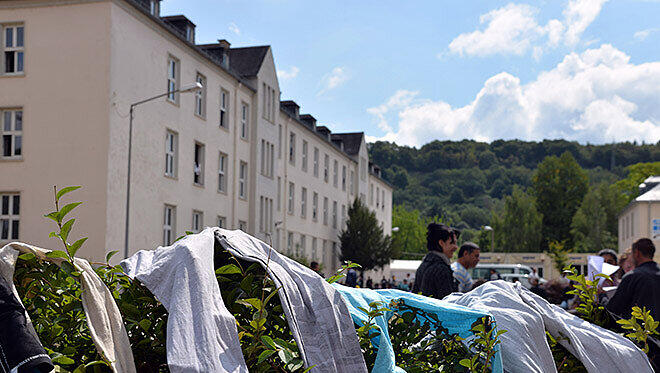 Aufnahmeeinrichtung für Asylsuchende in Trier: Die Asylbewerberin, die in Trier an schweren Kopfverletzungen gestorben war, ist wohl Opfer eines Gewaltverbrechens geworden. Aufnahmeeinrichtung für Asylsuchende in Trier: Die Asylbewerberin, die in Trier an schweren Kopfverletzungen gestorben war, ist wohl Opfer eines Gewaltverbrechens geworden.
